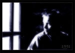 Jim sitting at window